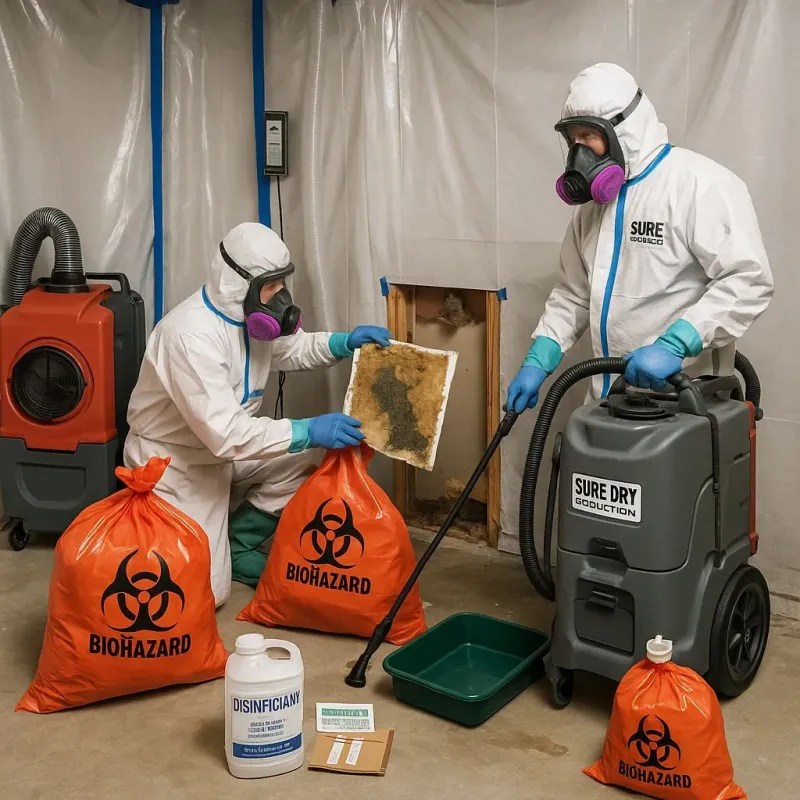 Contaminated Water Handling Protocols process in Calverton, NY