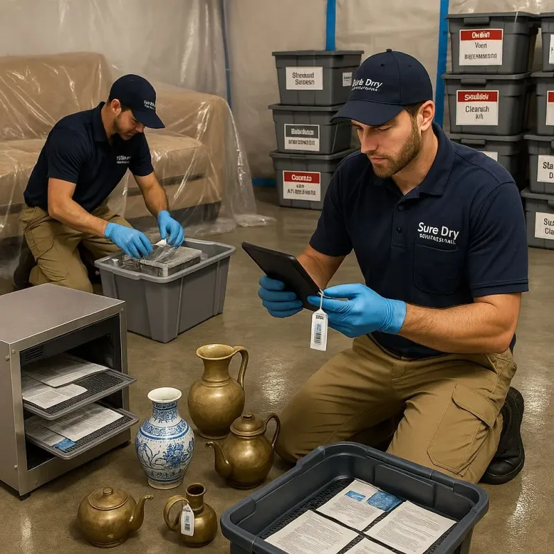 Content Protection and Restoration process in Calverton, NY